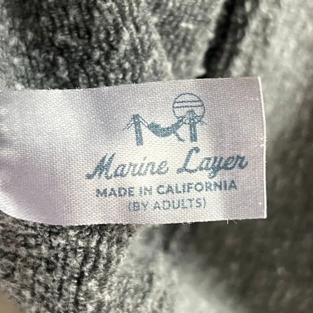 Marine Layer Short Sleeve Sweat Shirt Mens Large - Picture 6 of 9